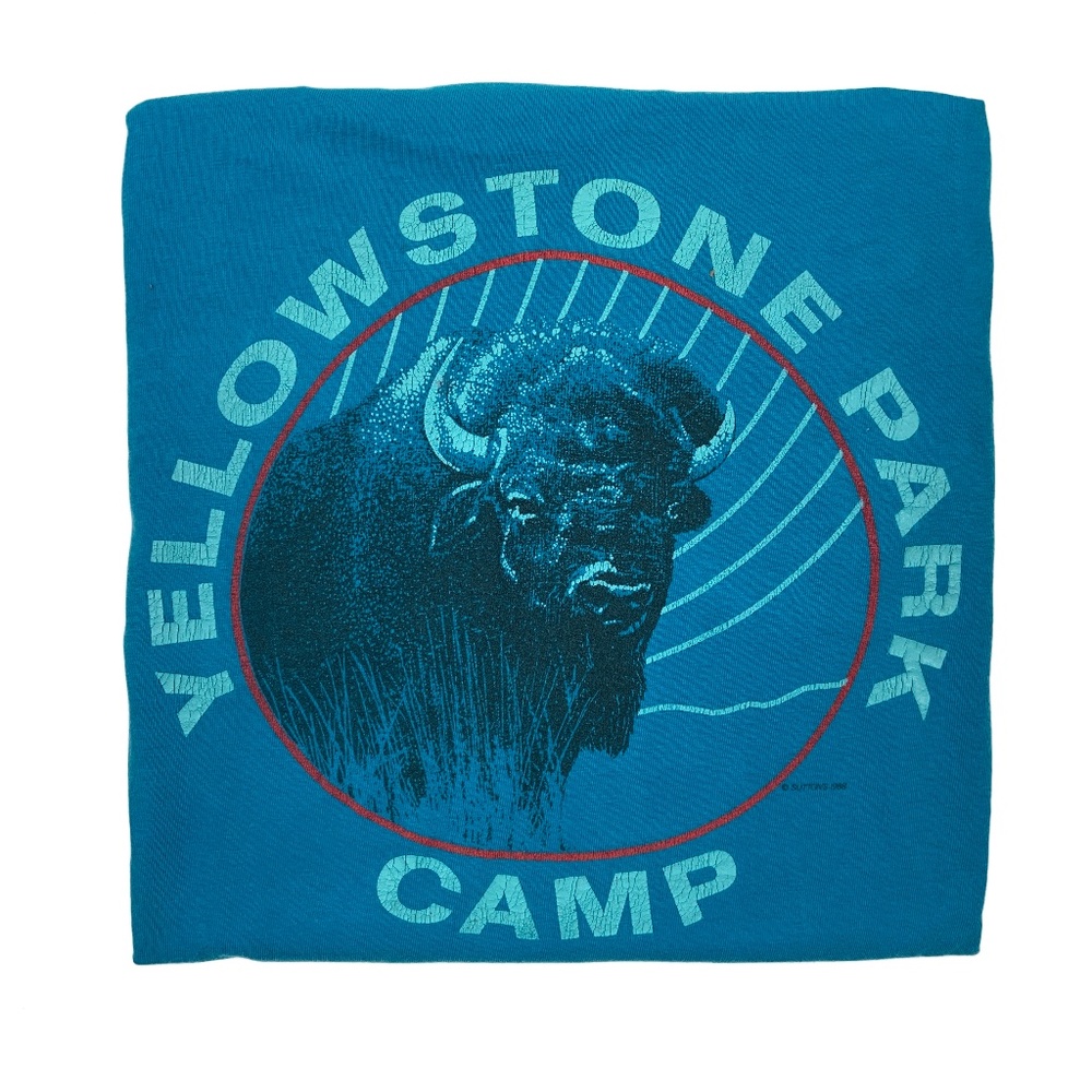 Vintage Yellow Stone National Park Buffalo Shirt